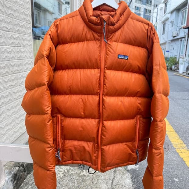 파타고니아 04s 패커블 다운 오렌지 L