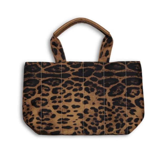 Orange Leopard Tote bag
