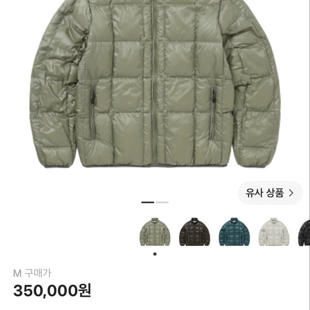 (구매) 디스이즈네버댓 경량패딩