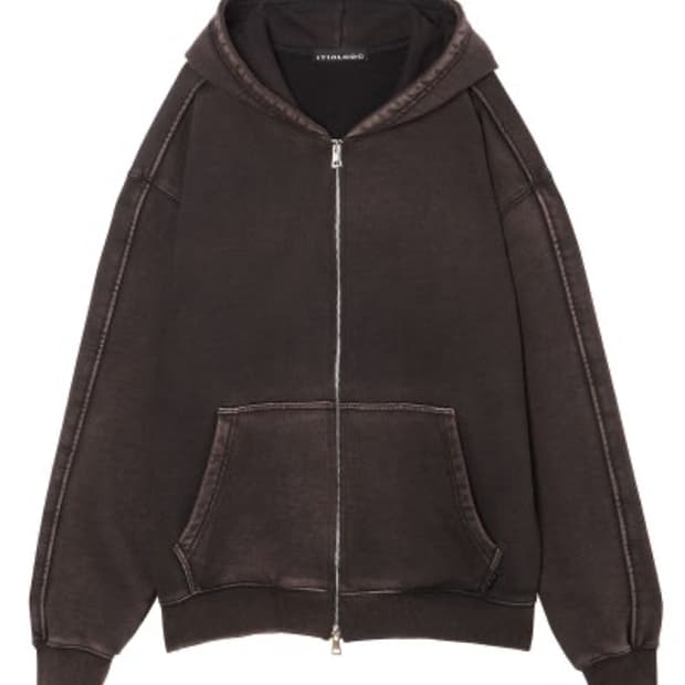 lcdc 후드집업 브라운