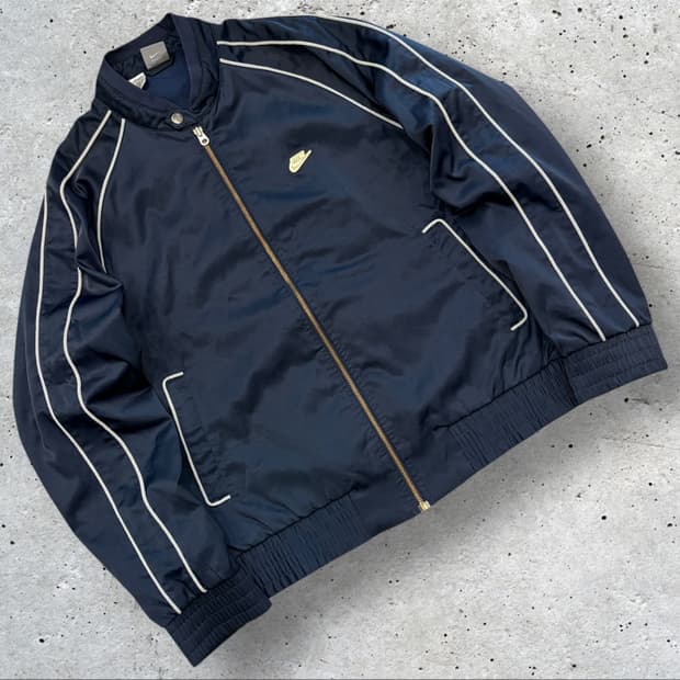 [L] 04s 나이키 파이핑 네이비 라인 자켓 B439