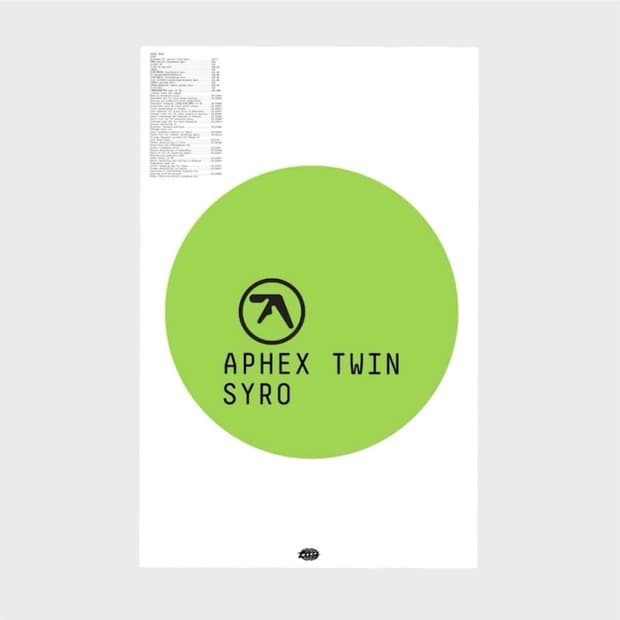 에이팩스 트윈 포스터 APHEX TWIN 정품 (액자포함)