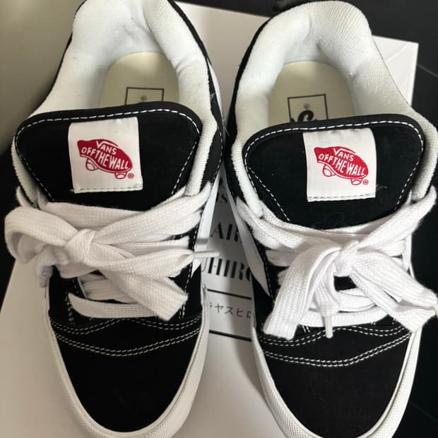 반스 뉴스쿨 - 블랙:화이트