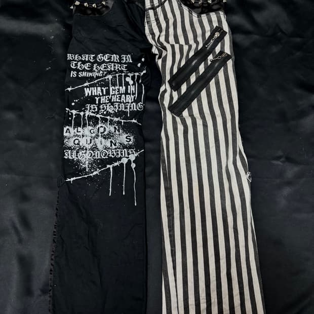 [ALGONQUINS] 00’s Rare Stipe&Punk Print 