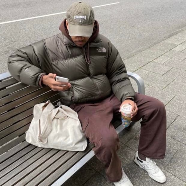 노스페이스 700 눕시 카키브라운 색상 판매합니다