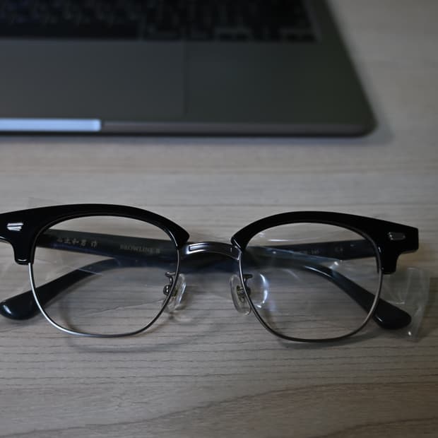 니시데카즈오 브로우라인2 BROWLINE2 c4 안경