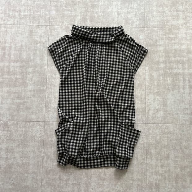 gingham check dress