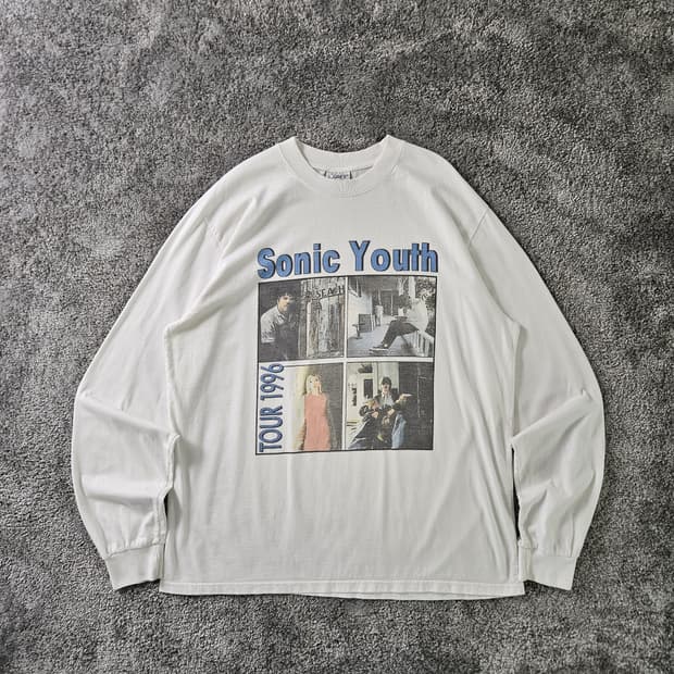 L.GREY Sonic Youth 1996 투어 긴팔