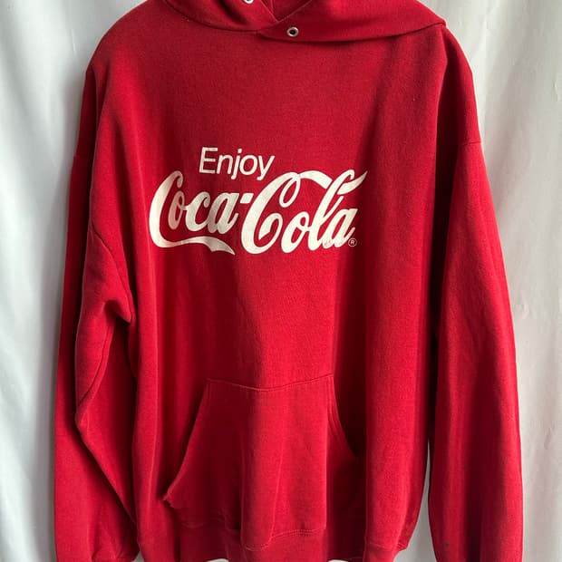 00s 코카콜라 후드티 made in usa