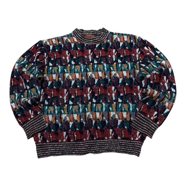 미쏘니 스포츠 패턴 니트