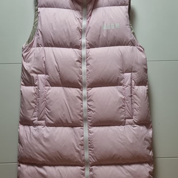 Msgm 롱 패딩조끼