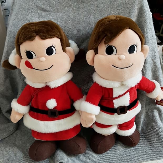 페코짱 산타 인형 세트