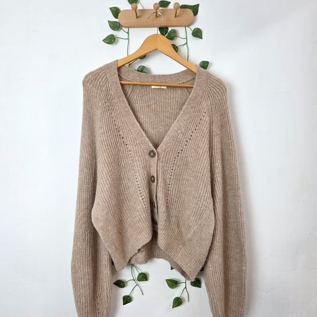 earth music 루즈핏 가디건