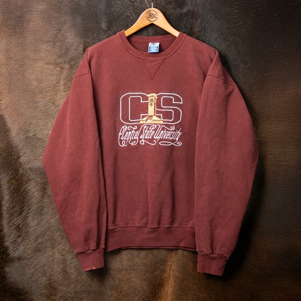 [XXL] 90s~ 챔피언 센트럴 스테이트 유니버시티 스웻셔츠 