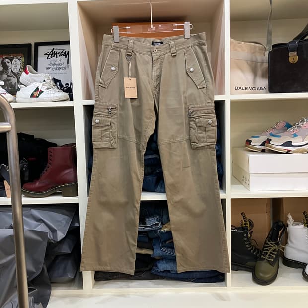 버버리 블랙라벨 카고팬츠 79