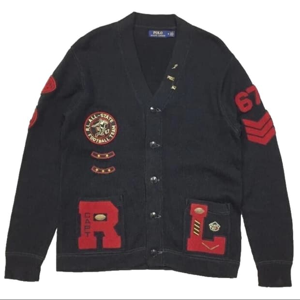 폴로 타이거 바시티 가디건 판매(M)