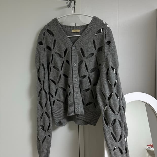 스테판쿡 슬레쉬 가디건