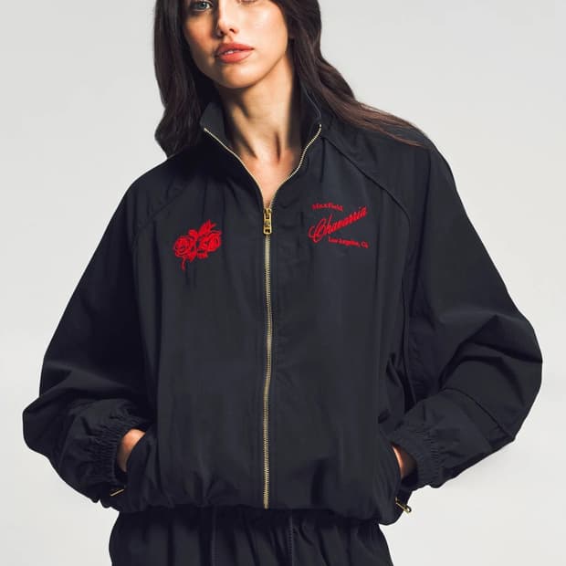 윌리차바리아 x Maxfield ruff rider 트랙 자켓 S