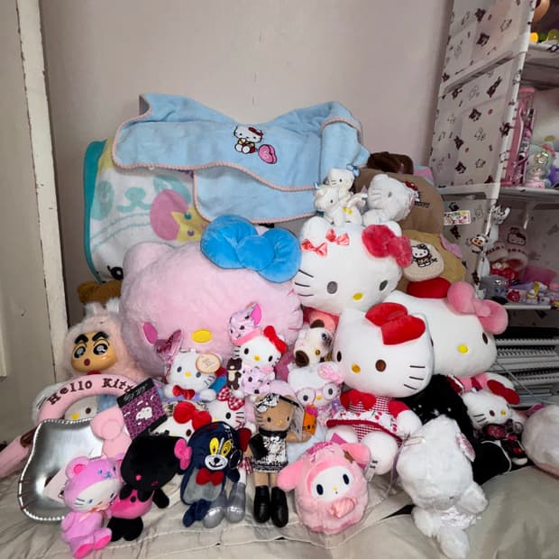 (산리오&키티위주)키링,인형,잡화 랜박