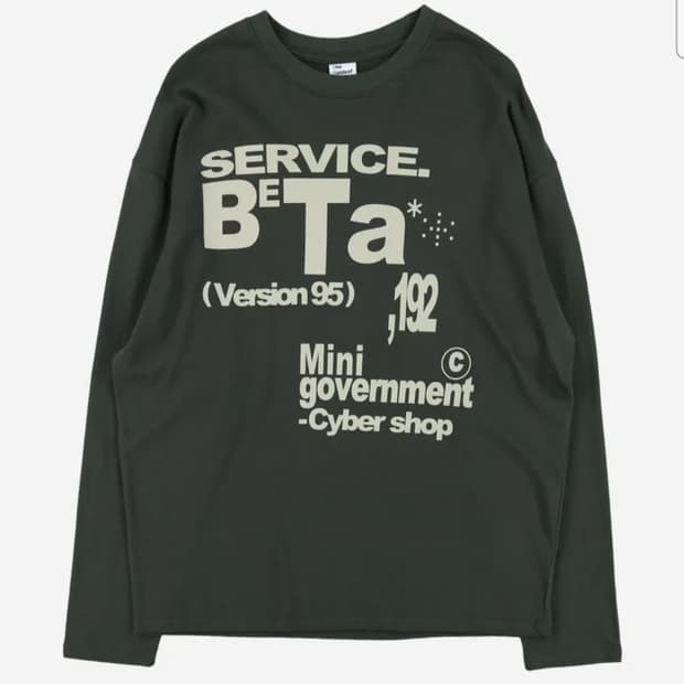 더콜디스트모먼트 롱슬리브