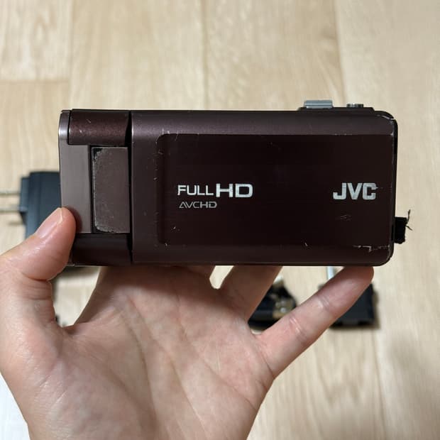 풀구성 JVC GZ-V570 빈티지캠코더 빅터 빈티지디카 브이로그 카메라
