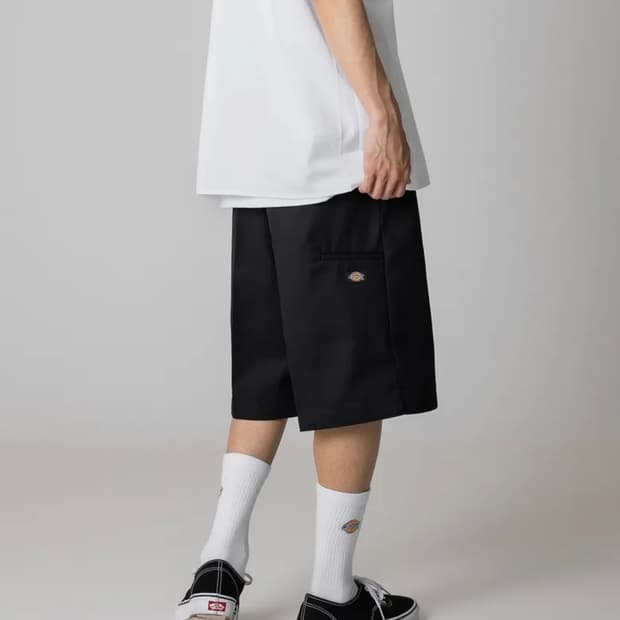 42283 루즈핏 워크쇼츠 Black