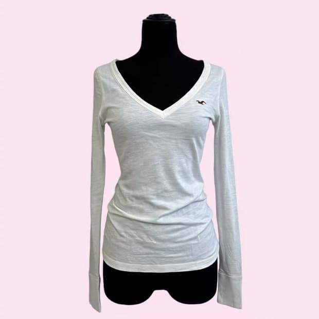 홀리스터 롱슬리브 대대장 버터플라이 이코 빈티지