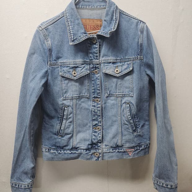Guess 갭 청 데님 자켓  95