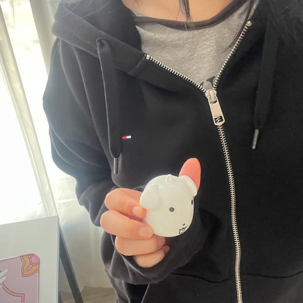 타미힐피거 기모 후드집업