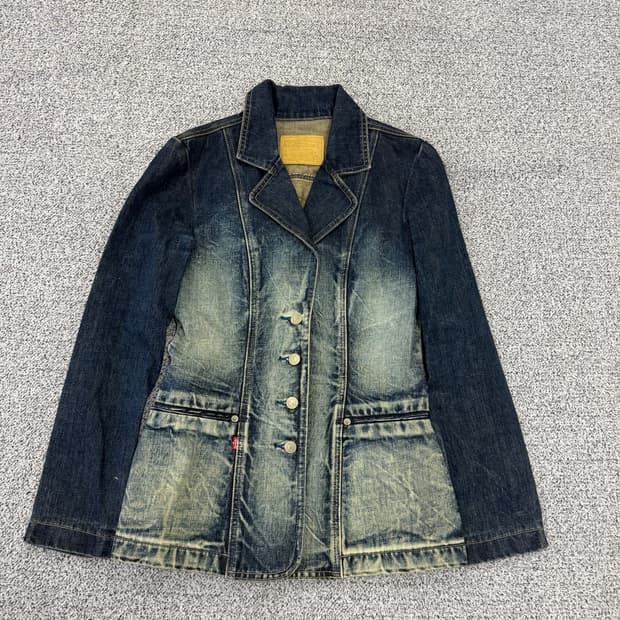 M 리바이스 여성 데님 블레이저 0130H1