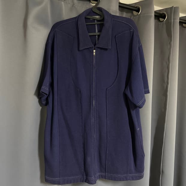 00’s Comme des garçons home half zip-up