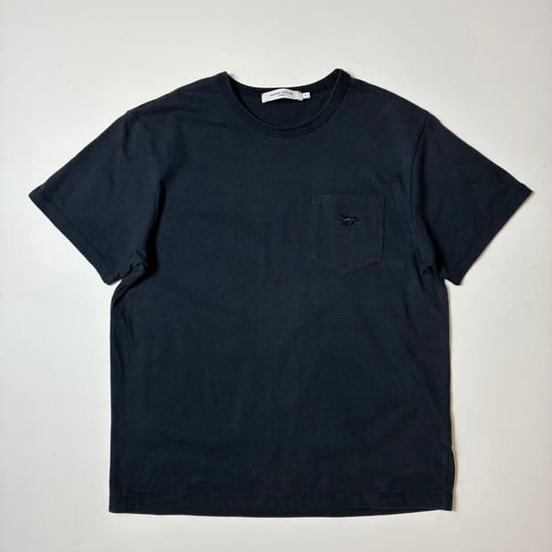 메종키츠네 로고 반팔 티셔츠 PN9025