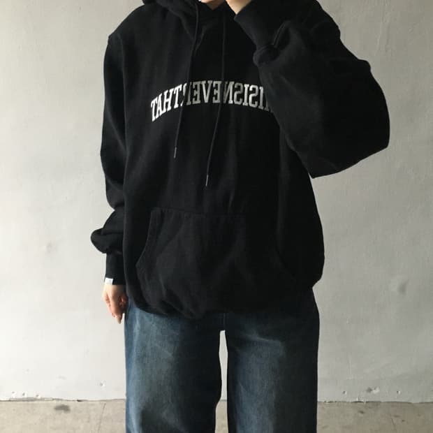 디스이즈네버댓 스펠 후드티