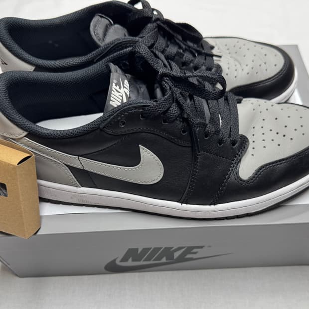 조던 1 레트로 로우 OG 쉐도우 / 285사이즈 / 5회미만 착용