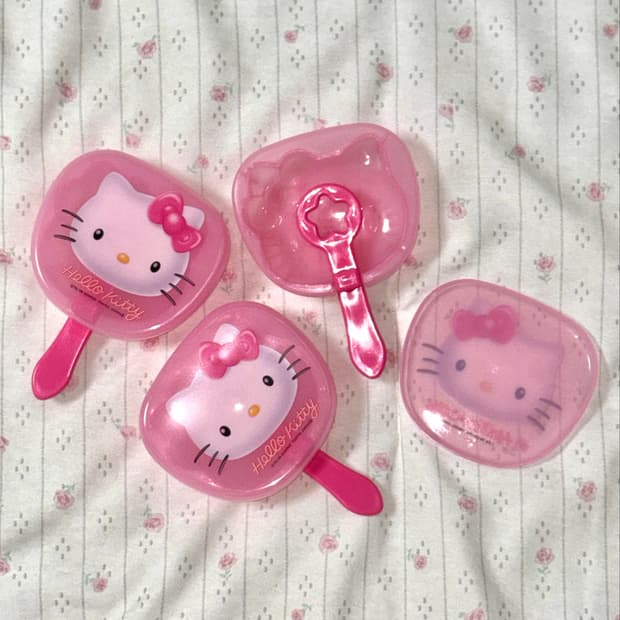 고전 헬로키티 핑크 아이스크림 메이커 🍧