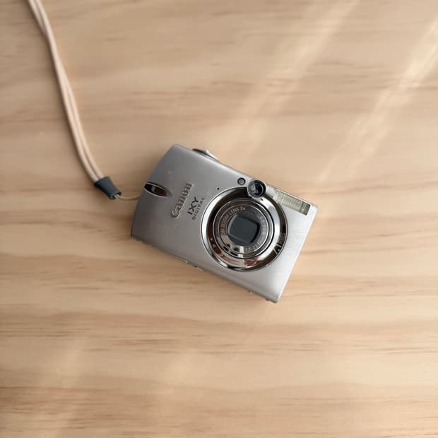 캐논 IXY 600 클래식 실버 빈티지디카