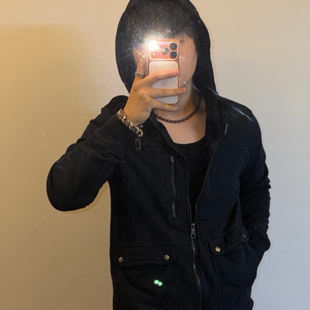 나이키 y2k 멀티포켓 후드자켓