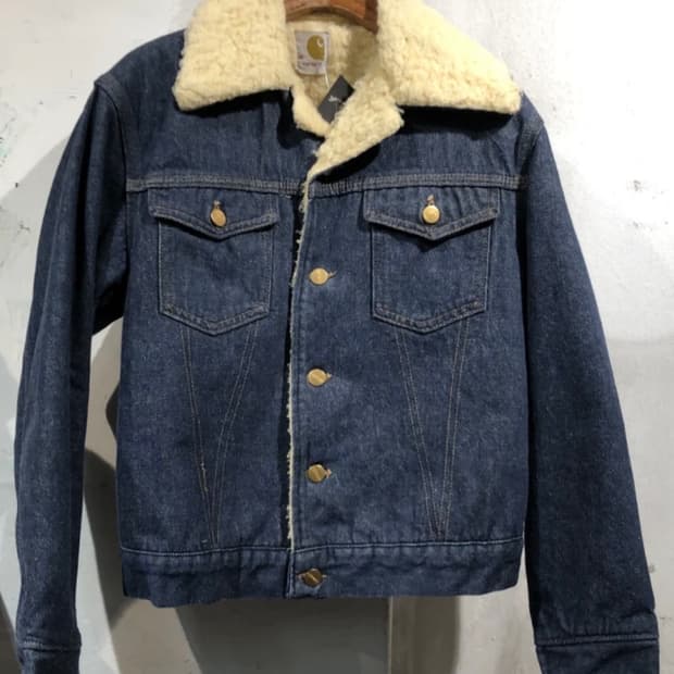 [9122]Carhartt denim shearing jacket