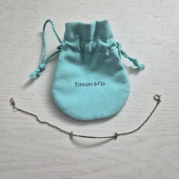 티파니 T스마일 팔찌