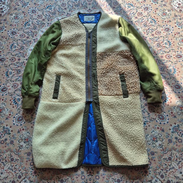 고 투 헐리우드 믹스 퀼팅 재킷