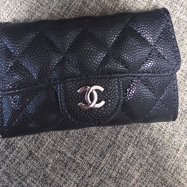 샤넬 똑딱이 지갑