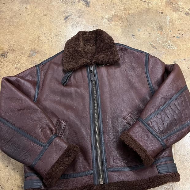 [정품/M] 밀리터리 미공군 B-3 TYPE 항공 무스탕 b17