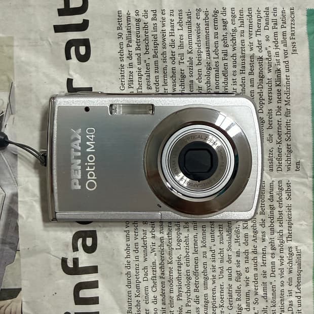 펜탁스 Pentax optio M40 