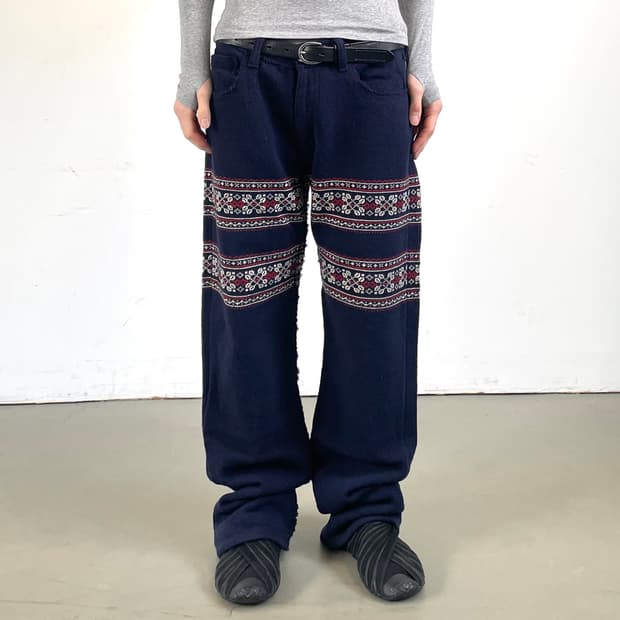 준야와타나베 노르딕 팬츠