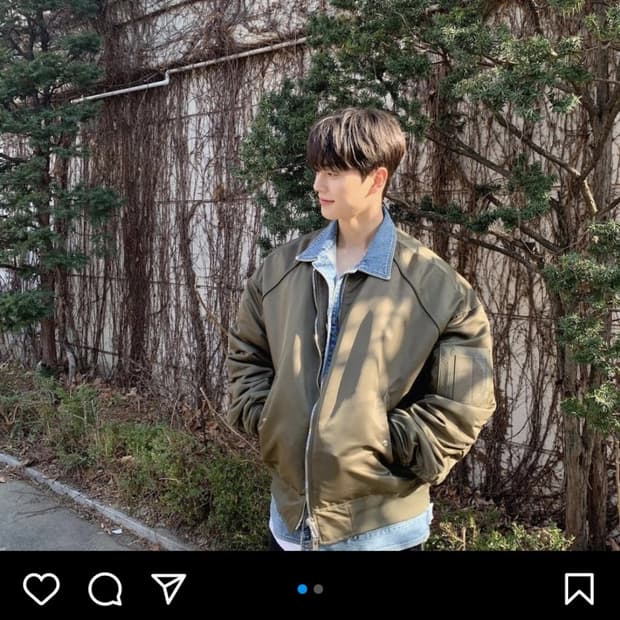 준지 20SS 트러커 마원 카키 50