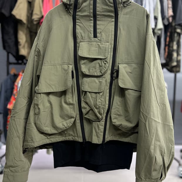 더블 지퍼 변신 자켓 