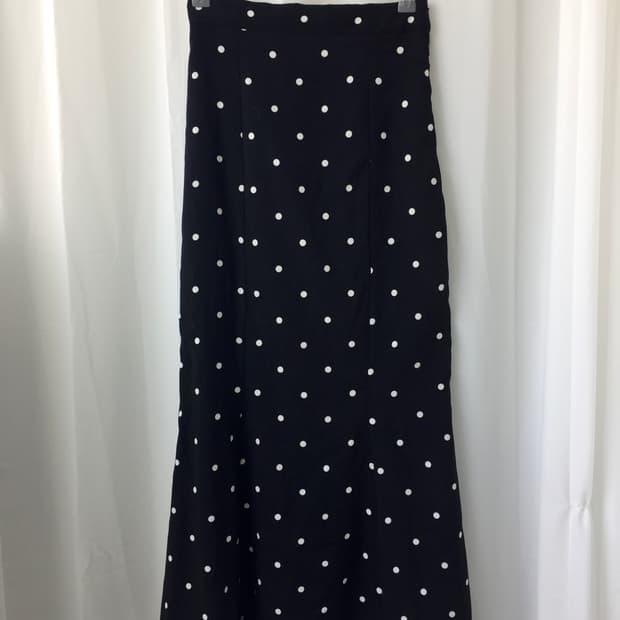 [ vintage] Dot Long-skirt