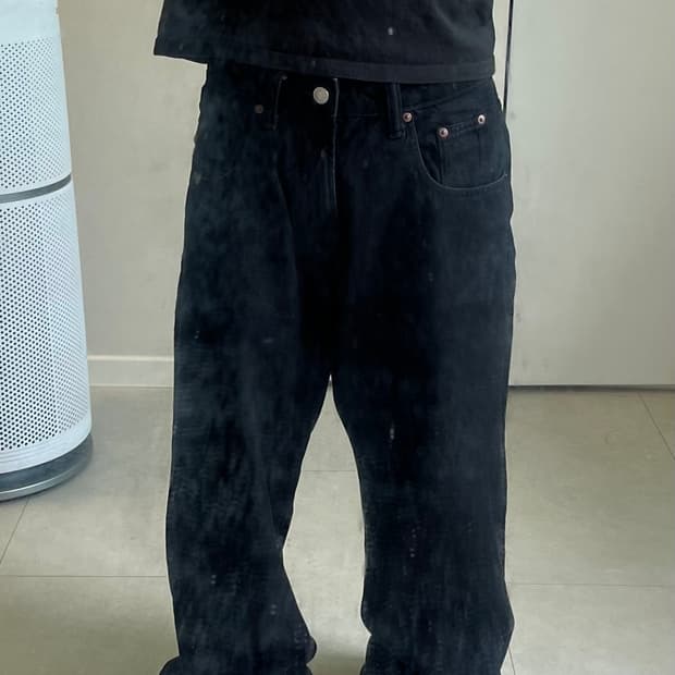 자라 베기데님 블랙 (빅보이 맛)