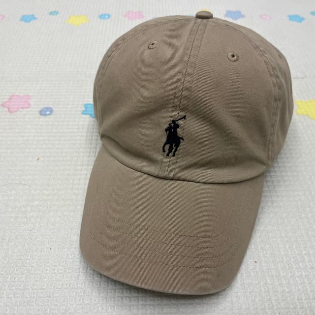 폴로 랄프로렌 베이지색상 모자
