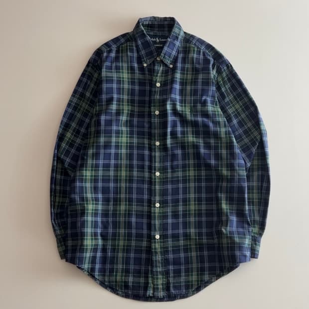 폴로 랄프로렌 체크셔츠 S